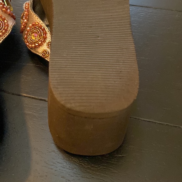 Roper Jeweled Sandals. Pink. Size 10 - Picture 8 of 8